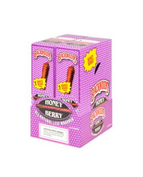 BACKWOODS 1PK HONEY BERRY 24CT