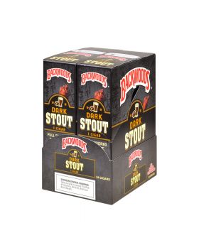 BACKWOODS 1PK DARK STOUT 24CT
