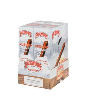 BACKWOODS 1PK RUSSIAN CREAM 24CT