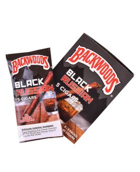 BACKWOODS 5PK BLACK RUSSIAN 8CT