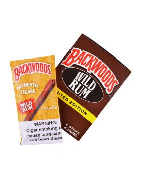 BACKWOODS 5PK WILD RUM 8CT