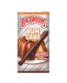 BACKWOODS 5PK WILD RUM CAKE 8CT