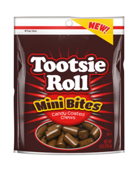 TOOTSIE ROLL PEG MINI BITE 9OZ