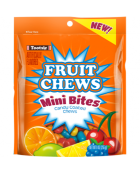 TOOTSIE ROLL PEG MINI F.CHEW 9OZ