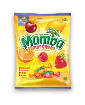 MAMBA PEG FRUIT CHEWS 3OZ 1CT