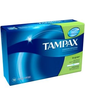 TAMPAX SUPER 10 TAMPONS