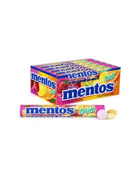 MENTOS ROLL FRUIT 15CT