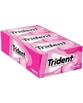 TRIDENT VALUE BUBBLEGUM 12CT