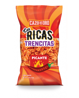 CAZO DE ORO TRENCITAS PICANTE