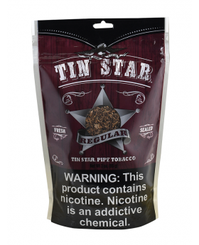 TIN STAR PIPE TOBACCO REG 3OZ