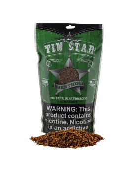 TIN STAR PIPE TOB MENTHOL 8OZ