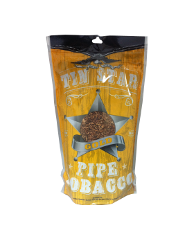 TIN STAR PIPE TOB GOLD 8OZ
