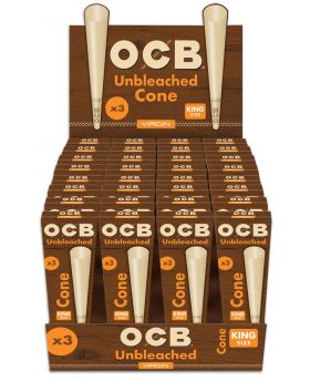 OCB CONES VIRGIN KS 3PK 32CT
