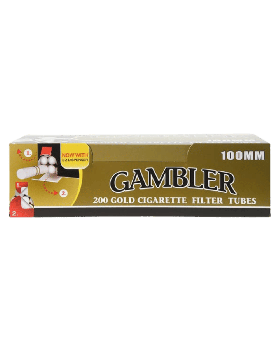 GAMBLER TUBES 100 GOLD 200/5CT