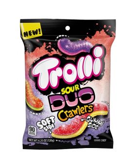 TROLLI CRAWLERS SOUR DUO 4.25 12