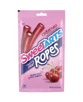 SWEETARTS PEG ROPE CHERRY 5OZ