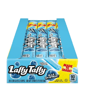 LAFFY TAFFY ROPE RASPBERRY 24CT