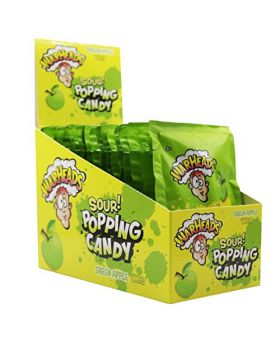 WARHEAD POP CANDY SOUR GREEN 20C