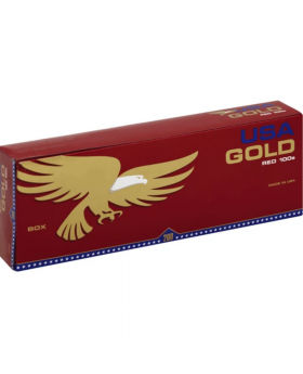 USA GOLD RED 100 BOX