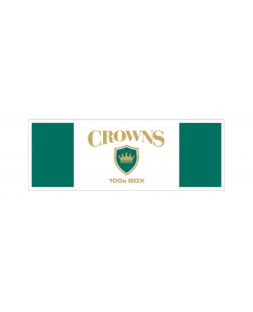 CROWNS DARK GREEN MENTHOL 100 BO