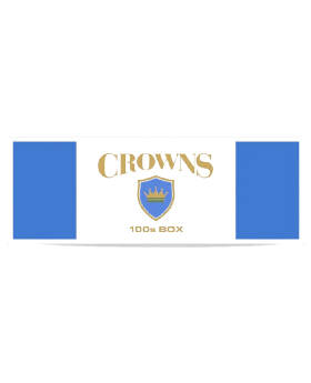 CROWNS BLUE 100 BOX