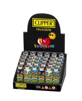 CLIPPER LIGHTER POP ZIG-ZAG 30CT