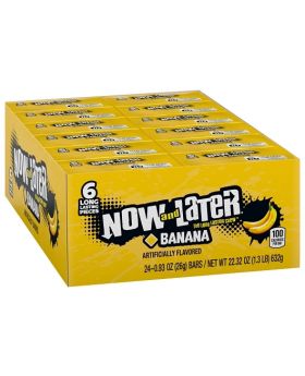 NOW & LATER BANANA 24CT