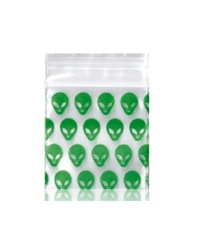 APPLE BAGS 1010 PRINTED ALIEN 10PACK
