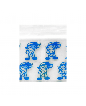 APPLE BAGS 1010 PRINTED BLUE BOY 10PACK
