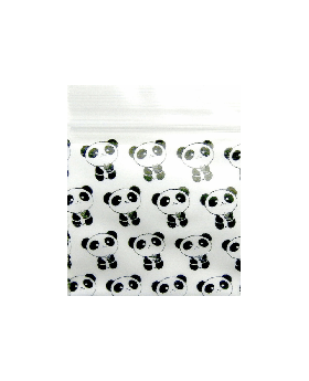 APPLE BAGS 1010 PRINTED PANDA 10PACK