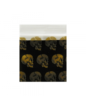 APPLE BAGS 1010 PRINTED SKULL 10PACK