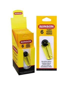RONSON 6 FLINTS 12CT