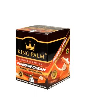 KING PALM MINI 2PK PUMPKIN 20CT