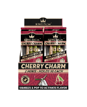 KING PALM MINI 2PK CHERRY 20CT