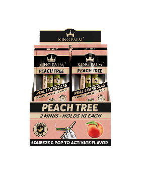 KING PALM MINI 2PK PEACH 20CT