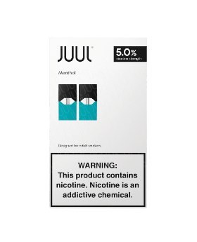 JUUL PODS CL MENTHOL 5% 2/8CT