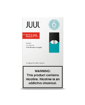 JUUL PODS $23.99 CL MEN 5% 6/4CT