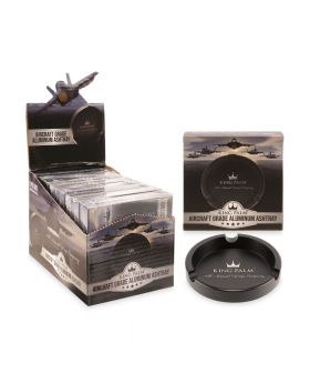 KING PALM ASHTRAY AIRCRAFT 8CT