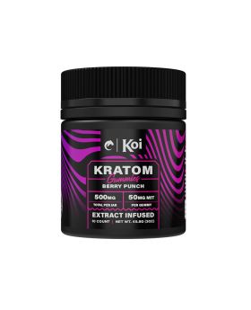 KOI KRATOM GUMMY BERRY PUNCH 6CT