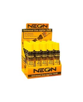NEON GAS LIGHTER REFILL 20CT