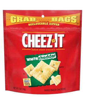 KEL CHEEZ IT WHITE CHEDDAR 7OZ6C
