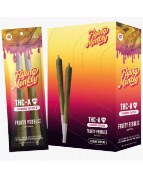 FLYING MONKEY ROLLS FRUITY 10CT