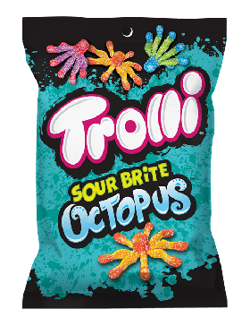 TROLLI SOUR BRITE OCTO 4.25OZ12C