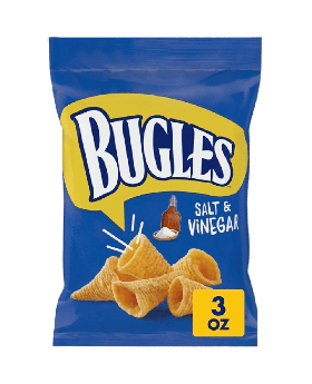 BUGLES SALT & VINEGAR 3OZ 6CT