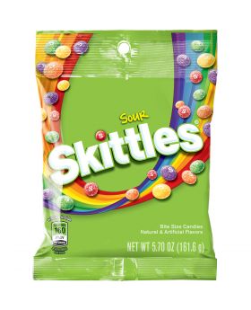 SKITTLES PEG SOUR 5.7OZ 12CT