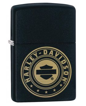 ZIPPO LIGHTER HARLEY DAVID BLACK