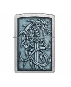 ZIPPO LIGHTER MEDIEVAL MYTH SWOR