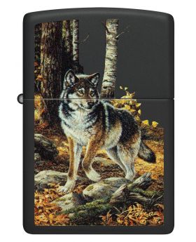 ZIPPO LIGHTER LINDA PICKEN WOLF