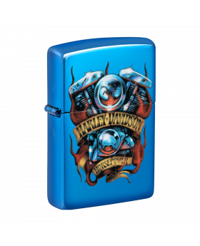 ZIPPO LIGHTER HARLEY DAVID TEAL