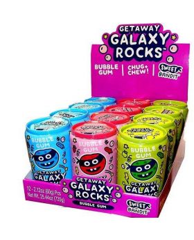 GALAXY ROCKS GETAWAY GUM 12CT